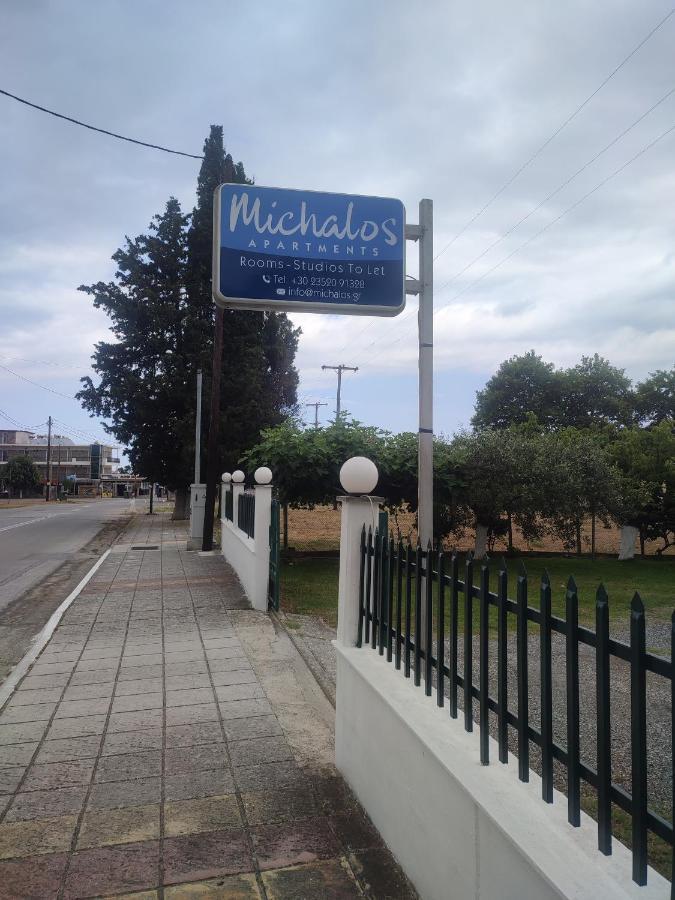 Michalos Apartments Paralia Skotinis Exterior photo